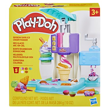 Hasbro 孩之寶 Play-Doh 培樂多 彩虹冰淇淋遊戲組  Multicolor  284g  1組