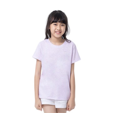 防曬排汗涼感衣(麻花粉 童70-150)