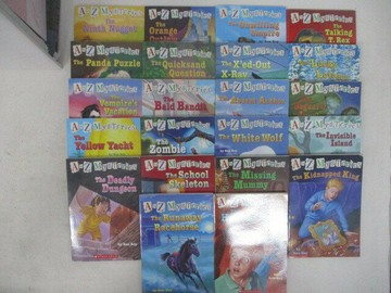 【書寶二手書T1／少年童書_V5A】A to Z Mysteries-The Runaway Racehorse等_22本合售