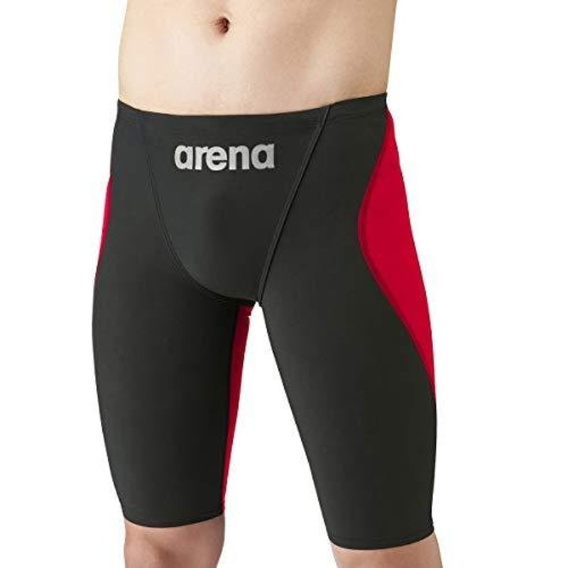 arena (アリーナ) レーシング水着 ハーフスパッツ メンズ ブラック