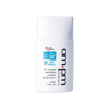 NARUKO 牛爾 am pm 台灣公司貨 skincare RX10胜肽極效防曬液 海洋友善 SPF50+ PA+++  50ml  1入