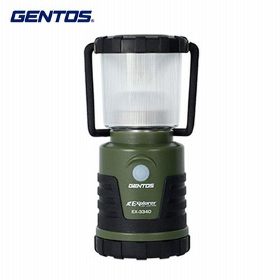 ジェントス GENTOS LEDランタン Explorerシリーズ EX-334D キャンプ アウトドア 防災 非常時 台風 地震 災害 LED