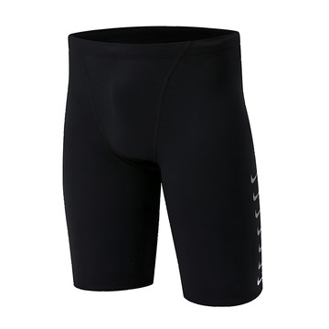 [福利商品]2-10_nike-logo-成人男性及膝泳褲-文字黑-us28-nessd018-006