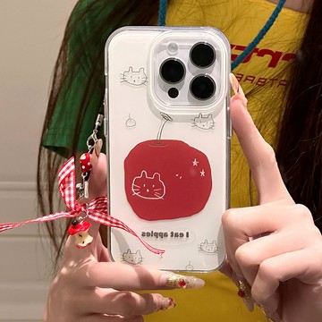 ins小衆油畫蘋果貓咪 iphone17promax手機殼16 15 14 13 保護套 蘋果保護殼 當季新款
