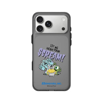 iPhone 17 Pro Max Clear (相機按鈕) 酷墨灰 - 迪士尼-皮克斯 PIXAR - Scream