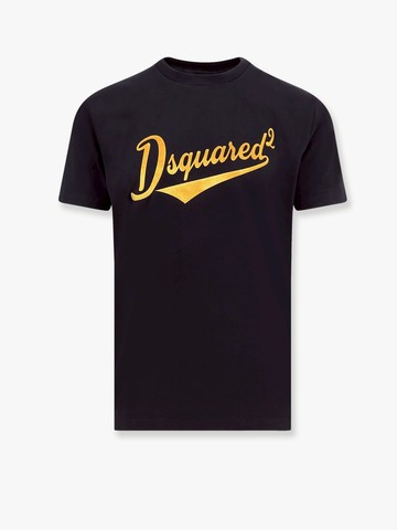 Cool fit cotton t-shirt with logo print - DSQUARED2 - gender_Man