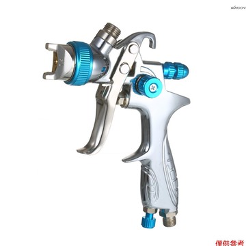氣動噴槍 汽車/傢俱噴漆槍 油漆噴槍 高霧化塗料噴漆槍 扳機設計 可調整塗料流量/噴幅/氣壓/噴幅方向 600ml上噴壺