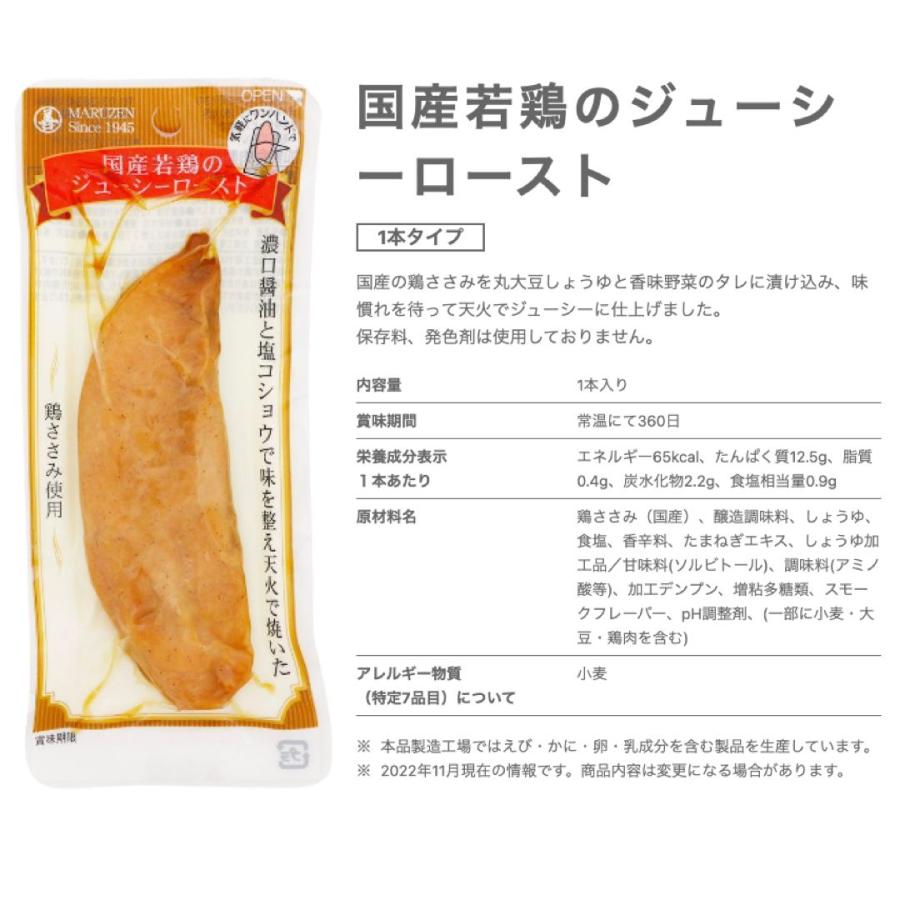 サラダチキン まとめ買い サラダチキンバー 常温 保存 丸善 ジューシーロースト 8袋 セット ヘルシー おかず 鶏肉 ささみ スティック 個包装 国産 メーカー