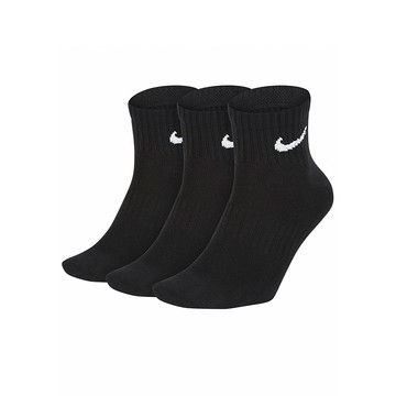 Nike Everyday Lightweight 訓練過踝襪 黑底白勾 襪子 三雙一組 SX7677-010 [台灣現貨]