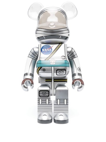 Medicom Toy - Be@rbrick NASA figure - unisex - Plastic - One Size - Grey
