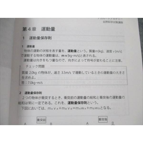 VI19-073 アガルートアカデミー 2023合格目標 公務員試験 自然科学対策講座 未使用 12s4D