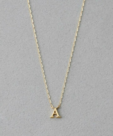 ete K10YG 英文字母項鍊 | 項鍊 送禮 情人節 [Rakuten Fashion]