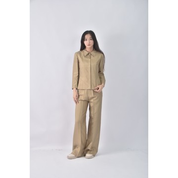 (M) sportmax寬鬆黃色套裝二手衣