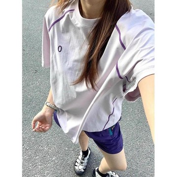 雨菲|免運 大尺碼 健身服 運動服 速乾衣 上衣 T桖 芥末綠山系速幹t恤男女夏美式多巴胺運動短袖戶外登山羽毛球騎行
