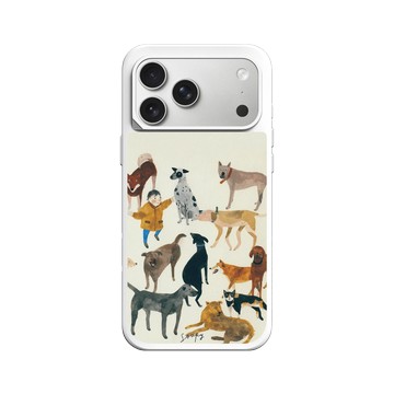 iPhone 17 Pro Max SolidX 白 - Soupy Tang 湯舒皮 - Dogs