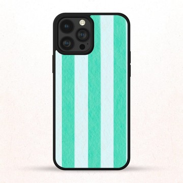 綠色單條紋 iPhone 手機殼 三星手機殼