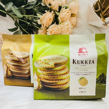 日本 赤い帽子 紅帽子 法蘭酥夾心餅乾（巧克力/抹茶）袋裝｜全店$299 全家取貨免運｜領券9折｜APP下單最高再賺22%點數⚡