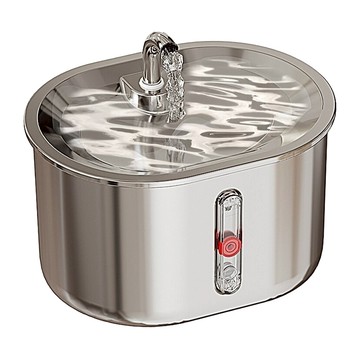 LIFE Pet 寵喵樂 全不鏽鋼水龍頭飲水器 犬貓用 2.5L大容量  銀色  1個