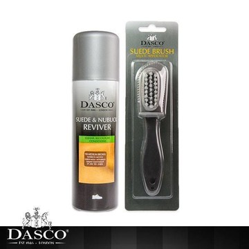 DASCO 麂皮補色噴劑+多功能麂皮刷 補色 增豔 恢復