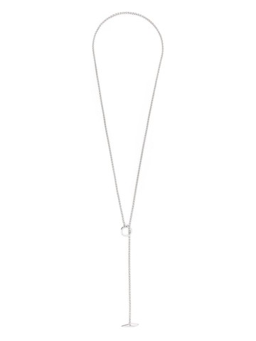 Tom Wood - Robin L chain necklace - women - White Rhodium Plated Sterling Silver/Recycled Sterling Silver - One Size