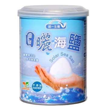 統一生機-日曬海鹽600g