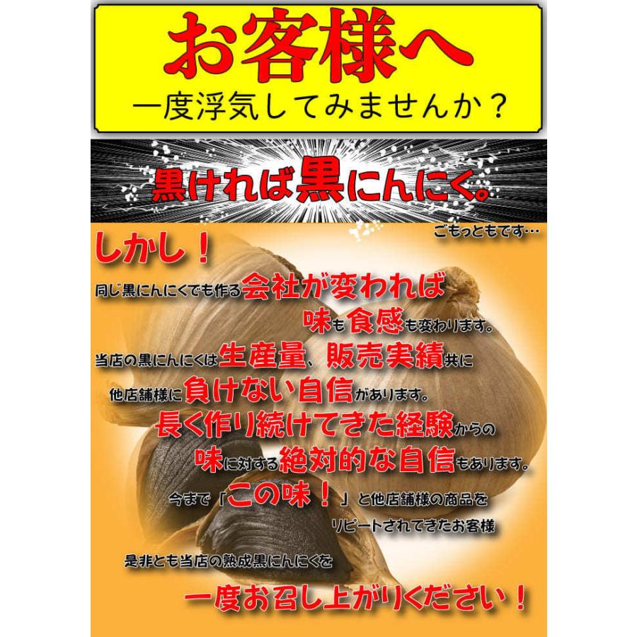 黒にんにく 500g 黒の極 青森県産 熟成黒にんにく 送料無料 国産 にんにく 福地ホワイト六片