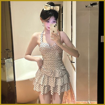 免運【泳衣女 新款顯瘦遮肚連身泳衣】保守泳衣 新款泳裝【女泳衣】上衣泳衣 連身泳衣 泳裝女生 長袖泳衣 防曬泳衣