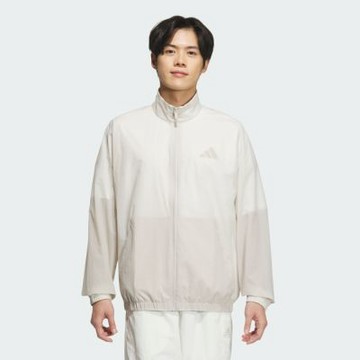 Adidas 愛迪達 St Fl Mh Wv Jkt JZ8410 男 立領外套 運動外套 休閒穿搭 米白 亞版