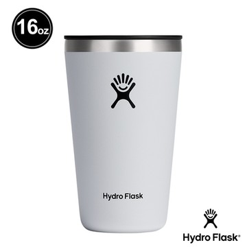 Hydro Flask 官方旗艦 16oz/473ml 隨行杯 經典白