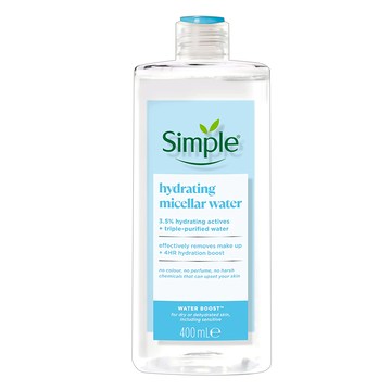 Simple 清妍 極致補水潔顏卸妝水  400ml  1瓶