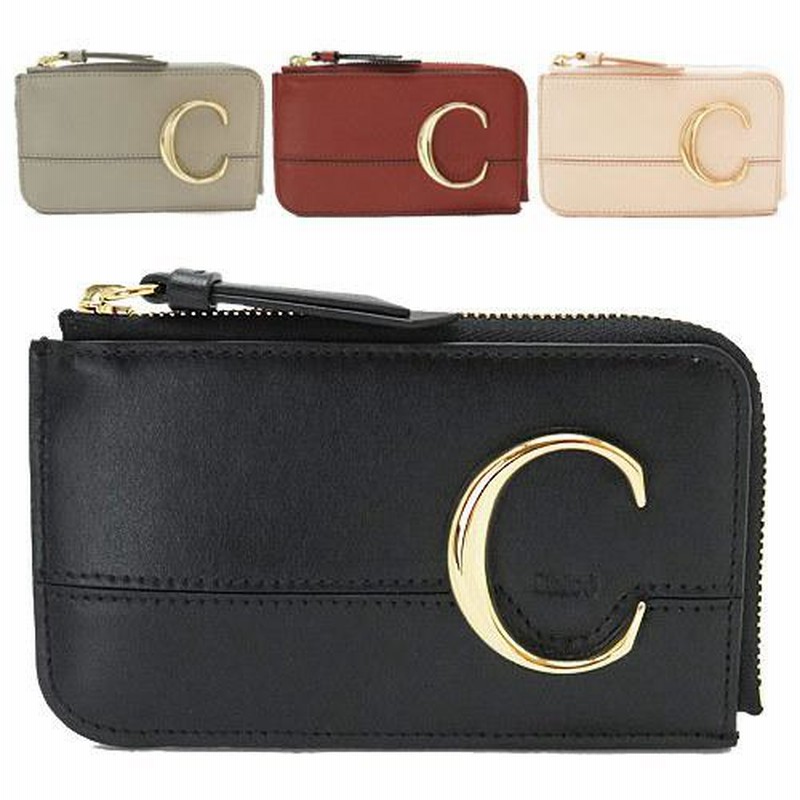 クロエ スモールパース CHC19UP059A37 カードケース 小銭入れ コインケース Chloe C レザー クロエC クロエシー |  LINEショッピング