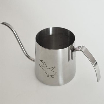 如本|掛耳咖啡幸運鵝手沖壺 迷你不銹鋼 細口家用便攜式