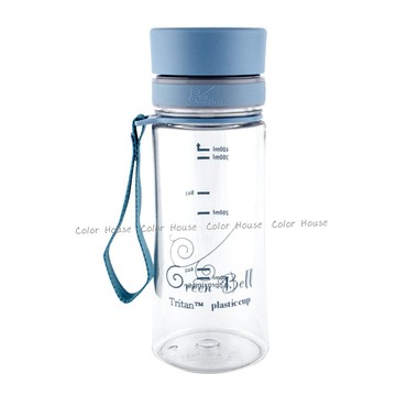GreenBell 花樣太空壺 隨手杯 水壺 500ml 藍色下標區!