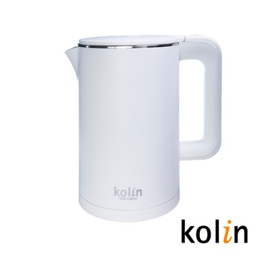 【Kolin歌林】316不鏽鋼1.5L雙層防燙快煮壺KPK-LN214