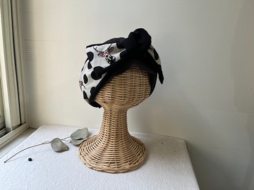 鹿頭點-日式綁帶髮帶ヘアバンド