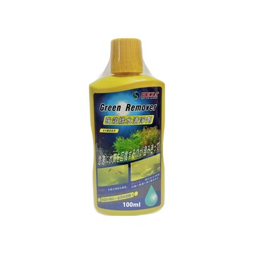 HEXA 海薩 強效綠水清淨劑 100ml，快速去除魚缸綠水，安全淨化水質，適用於各種淡水魚缸  1瓶
