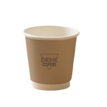 一次性咖啡杯4oz一次性品嘗杯100ml意式濃縮液咖啡杯迷你小號紙杯