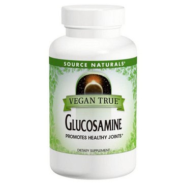 Vegan True Glucosamine 60 Tabs by Source Naturals