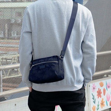 J II 斜背包 洛特多隔層尼龍斜背包-8109-13-多色任選