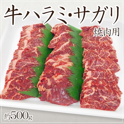 牛ハラミサガリ 焼肉用 約500g