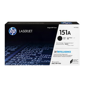 HP惠普 151A 原廠碳粉匣 W1510A (適用LaserJet Pro系列)  黑色  1個