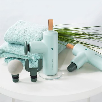 Lisscode | 敲敲小摩 GYMTUBE 按摩槍/筋膜槍 | 日出青 | 台灣製造 LB-300-PB_廠商直送