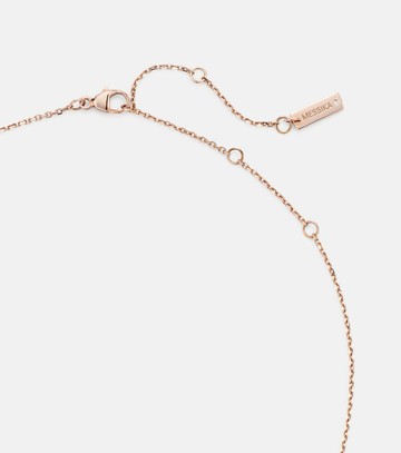 Messika Baby Move 18kt rose gold necklace with diamonds