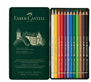 Faber-Castell藝術級油性色鉛筆 12色 *110012【APP滿額下單10%點數(單一帳號最高5000點)】1/31止