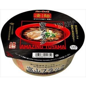 送料無料 凄麺 富山ブラック 119g×12個