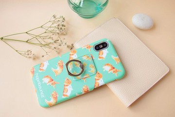 兔子 小兔 指環扣 手機支架