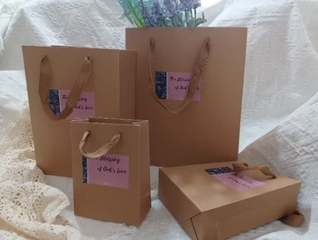 牛皮紙提袋  簡約提袋  幸福小組 基督教禮品