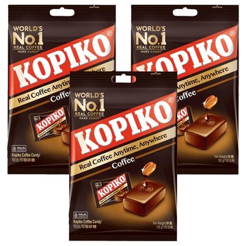 KOPIKO 可比可咖啡糖  150g  3袋