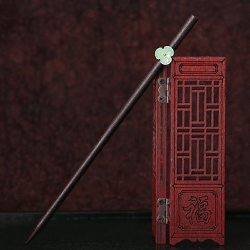 發簪簪子古風簡約現代盤發漢服流蘇步搖日常女百搭古代復古木簪質