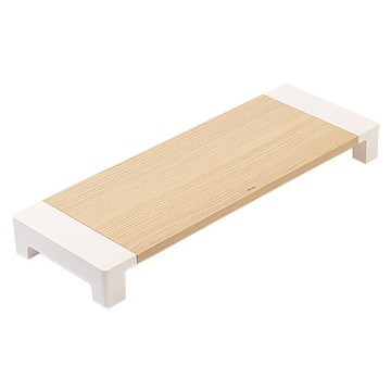 得力Deli螢幕增高架/PK103/原木色/560x200x60mm